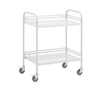 Steinberg Systems Carrello da laboratorio - Acciaio inox - 2 ripiani da 63 x 40 x 12,5 cm - 20 kg SBS-LF-143