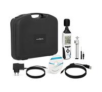 Steinberg Systems Fonometro professionale - da 30 a 130 dB - LCD - USB - Con borsa e vari accessori SBS-SM-130C