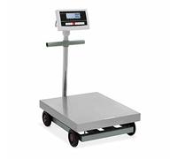 Steinberg Systems Bilancia a piattaforma a rotelle - 600 kg / 0,1 kg - 500 x 600 x 190 mm SBS-PF-600/100N