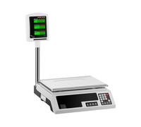 Steinberg Systems Seconda Mano Bilancia da banco di controllo - 30 kg / 1 g - 34 x 23 cm - 2 LCD SBS-PW-301CE
