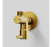 Steinberg Universal valvola ad angolo, 1/2” x 3/8", 100 1640 BG, Universal oro spazzolato [Rubinetteria Bagno > Rubinetti Filtro]