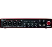 Steinberg UR44C - Interfaccia audio USB 3.0, con cubase AI, kit software Cubasis LE e Steinberg Plus, ROSSO