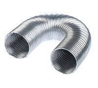 Steinberg14 Alluminio Ø 80mm / 1.5metri Tubo Flessibile di Scarico - Tubo di Ventilazione Uscita Scarico Elemento Sistema di Alimentazione Aria Calda