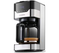 Steinborg Macchina da caffè con timer, capacità di 1,5 litri, 900 Watt, macchina da caffè piccola, piastra calda, filtro permanente, macchina da caffè digitale, macchina da caffè