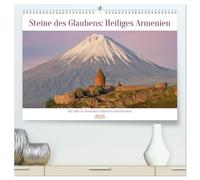 Steine Des Glaubens: Heiliges Armenien (hochwertiger Premium Wandkalender 2026 DIN A2 quer), Kunstdruck in Hochglanz: Entdecken Sie die steinernen ... Landschaft die Seele einer Nation offenbaren.