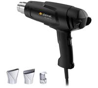 Steinel 82147 HL 1821 S - Pistola ad aria calda con 3 ugelli, 1800 W, 550 °C, 2 livelli, fusibile termico, cavo da 2,2 m