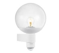 Steinel 611118 Lampada da Esterno L 690 S Antracite, Applique 8,5 W, Rilevatore di Movimento a 360, Resistente Agli Urti, Bianco Caldo, Numero Civico Incluso