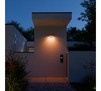 STEINEL applique da esterni LED con sensore L 800 SC, antracite IP44 Steinel