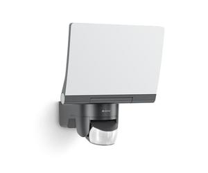 Steinel Faretto a LED XLED Home 2 XL S, 2124 lm, 19,3 W, Angolo di Rilevamento 140°, Orientabile in Modo Facile, con Proiettore a LED, 3000 K, Grigio (Grafite)