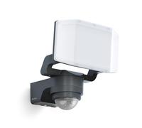 Steinel Faretto da esterno XLED PRO Expanse SC antracite, sensore di movimento 240°/12 m, Bluetooth Mesh, pannello LED orientabile, 3000K, IP54