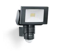 STEINEL FL 1400 S - Proiettore a LED per esterni, rilevatore 220°, portata 10 m, faretto potente 14,7 W, 4000 K (nero)