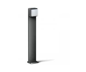 Steinel GL 85-900 C dissuasore a LED per esterni, luce da giardino alta 90 cm, Bluetooth Mesh, regolabile tramite app, antracite