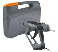 Steinel GluePRO 300 pistola per colla professionale in valigetta, pistola per colla a caldo con supporto, ugello intercambiabile