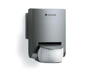 Steinel IS 130-2 Sensore di movimento con angolo di rilevamento di 140 gradi e Max. Raggio d' azione fino a 14 m, da parete e da incasso, per interni ed esterni, 608910, 600 W, 230 V, antracite
