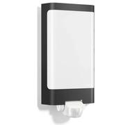 Steinel Lampada da parete L 240 S luce bianca calda, sensore di movimento a 180°, portata 10 m, in plastica