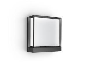 Steinel L 40 C Applique LED per esterni, lampada da parete intelligente, 3000 K, Bluetooth Mesh, regolazione tramite Connect App, antracite