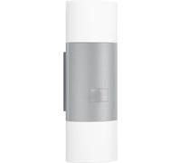 STEINEL 576219 - Lampada da parete, 11 W, 755 lm, 3000 K, argento, IP44