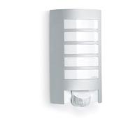 STEINEL 657918 - Wandleuchte, E27, silber, IP44