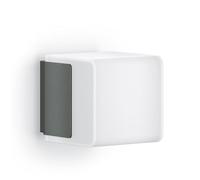 Steinel Lampada da parete L 835 SC antracite, Luce LED da esterno, sensore di movimento a 160°, portata 5 m, collegabile in gruppo - Gestione via App