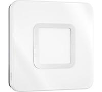 Steinel Luce LED per interni RS LED M1 S in acciaio inox, lampada da parete LED, rilevatore di movimento a 360°