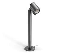 Steinel Luci per sentieri LED Spot Way C 24V, RGBWW, 16 Milioni di colori, sensore crepuscolare, intensità regolabile, controllo tramite applicazione, Plug & Play, IP65, 7.84 W