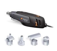 Steinel Mini Pistola termica HM Stick, 4 ugelli inclusi, 350 W, 400°-500°C, luce di lavoro a LED, pistola ad aria calda per bricolage e modellismo