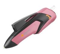Steinel MobileGlue 1007-S Rose pistola incollatrice a batteria, stick di colla a caldo, incl. 3 stick di colla da 7 mm, a batteria, per lavori di artigianato e decorazione