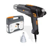 Steinel pistola ad aria calda con cavo HM 2020 E Set pistola ad aria calda con cavo, ugello di riduzione incluso, pistola termica da 2200 W, display LCD, temperatura 80°-630°C