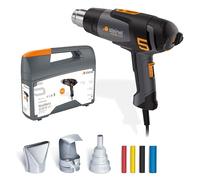 Steinel Pistola termica HM 2120 E Set, inclusi ugelli e tubi termorestringenti, pistola ad aria calda 2200 W, 80°-650°C, riscaldamento in ceramica