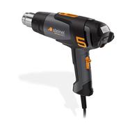 Steinel Pistola termica HM 2320 E, modalità ECO, pistola ad aria calda da 2300 W, temperatura 80°-650°C, display LCD, riscaldamento in ceramica