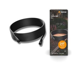 Steinel Prolunga 5 m per sistema di illuminazione da giardino 24 V, cavo a basso voltaggio, resistente alle intemperie, IP67, Plug & Play, accessorio da giardino 24 V