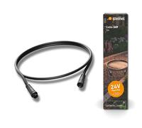 Steinel Prolunga da 1 m per sistema di illuminazione da giardino da 24 V, cavo a basso voltaggio, resistente alle intemperie, IP67, Plug & Play, accessorio da giardino 24 V