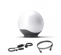 Steinel Set iniziale lampada sferica a LED Sphera C 24V Ø30 cm, incl. 1x luce sferica, alimentatore da 35 W e cavo da 1 m, 16 milioni di colori, controllo tramite app, Plug & Play