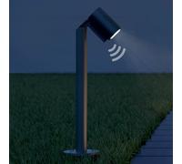 Steinel Spot Way Night Lampione stradale da giardino a LED automatico 7W Nero