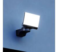 STEINEL 033118 - Faro LED, 13 W, 1484 lm, 3000 K, nero, IP44