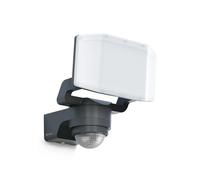 Steinel Faretto da esterno XLED PRO Expanse SC antracite, sensore di movimento 240°/12 m, Bluetooth Mesh, pannello LED orientabile, 3000K, IP54