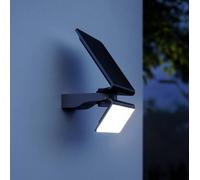 STEINEL XSolar L-S applique da esterni LED solare argento 671013