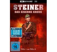 Steiner - Das Eiserne Kreuz - Teil 1+2 - 4-Disc Limited Edition Mediabook (4K Ultra HD / 2 Blu-rays / Bonus-Blu-ray)