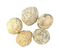 Steinfixx Geoden - Set di 5 geodi grandi da 6 a 7 cm e totale da 1000 a 1250 grammi, con istruzioni e spiegazione I Marocco