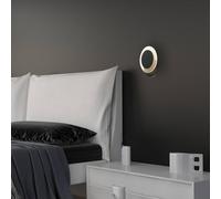 Steinhauer Applique a LED Lido, nera, metallo, 2.700 K Steinhauer
