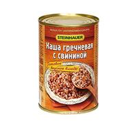 Steinhauer Grano saraceno con carne di maiale, confezione da 4 (4 x 400 g)