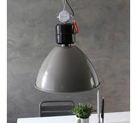 Steinhauer Lampada a sospensione Frisk in grigio Steinhauer