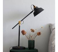 Steinhauer Lampada da tavolo Nové, regolabile, nera 1321ZW