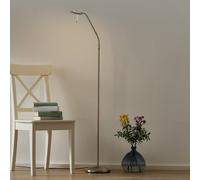 Steinhauer Lampada da terra LED Zenith con dimmer, acciaio Steinhauer