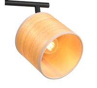 Steinhauer Plafoniera BAMBUS, a 2 luci Steinhauer