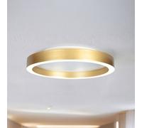 Steinhauer Plafoniera LED Ringlux color oro, Ø 40 cm, metallo, 2.700 K Steinhauer
