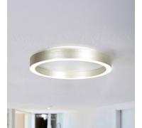Steinhauer Plafoniera LED Ringlux grigio acciaio, Ø 30 cm, metallo, 2.700 K Steinhauer