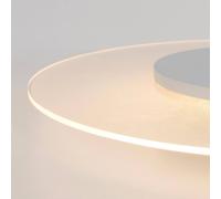 Steinhauer Plafoniera rotonda LED Birma, bianca, dimmerabile Steinhauer