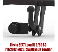 Steinhof Barra Traino Posteriore SEAT Leon III 3/5D SC (2012-2020) 13 Pin - V062