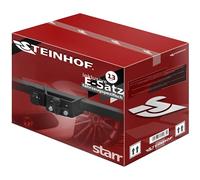 STEINHOF Gancio di traino fisso compatibile con Renault Master III Furgone/Minibus 06.2010- (con preparazione) + kit elettrico 13-poli specifico